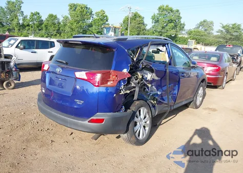 2015 Toyota Rav4 Limited z USA, uszkodzony, nr VIN 2T3DFREV2FW243533